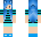 blue girl