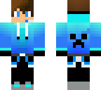 blue man