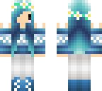 blue winter chibi