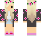 chibi flower girl