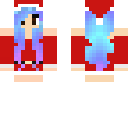 chirstmas pastel girl