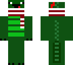 chrismas derpy crocodile