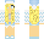 christams blonde girl