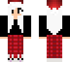 christmas girl in pajamas