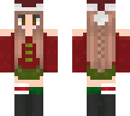 christmas girl skin