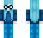 color series- blue girl