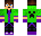 creeper gamer | Minecraft Skin
