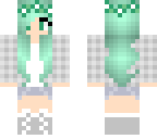 cute mint girl