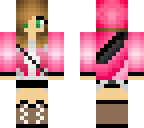 cute pink archer girl edit