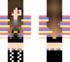 cute rainbow vampire