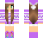 cute winter purple