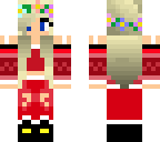 edit of hippie christmas skin