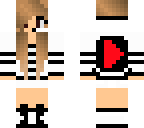 gamer girl white and black