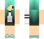 green girl