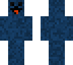 happy blue creeper