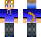 laurance jacket with hood and cat ears and tail