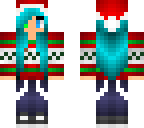 my chirstmas skin
