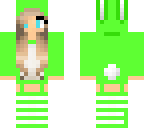 neon green bunny