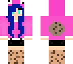 pink cookie girl