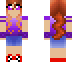 purple girl