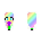 rainbow girl