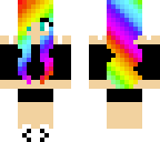rainbow girl