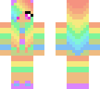 rainbow girl