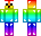 rainbow skin
