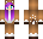 redone cute deer skin