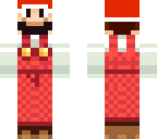santa hat fire mario