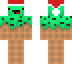 santa ice cream