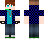 the globing blue boxer