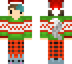 wolf christmas boy