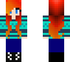 aquamarine redhead sweater girl