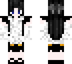 black and white suspenders
