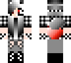 black plaid