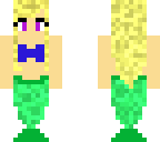 blond mermaid