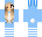 blue bunny girl