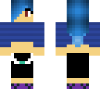 blue girl