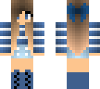 blue girl