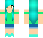 blue hair