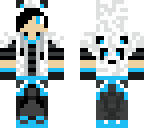 blue panda