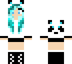 blue panda girl edit again