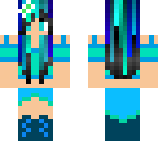 blue water girl