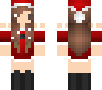 chibi christmas girl