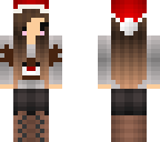 chibi holiday girl