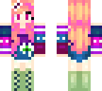 colorful girl