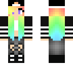 colorful tomboy