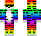 cool rainbow zebra