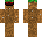 creep hiding in dirt 